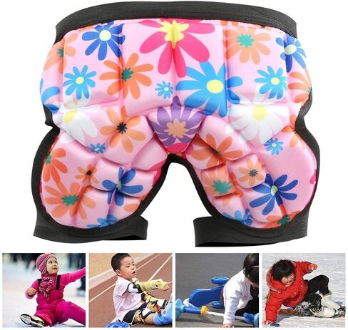 Vbest life Kids Hip Pad Protector Snowboard Skating Hip Butt Protection Pad for Children, Skating Cycling Outdoor Activities in Saudi Arabia