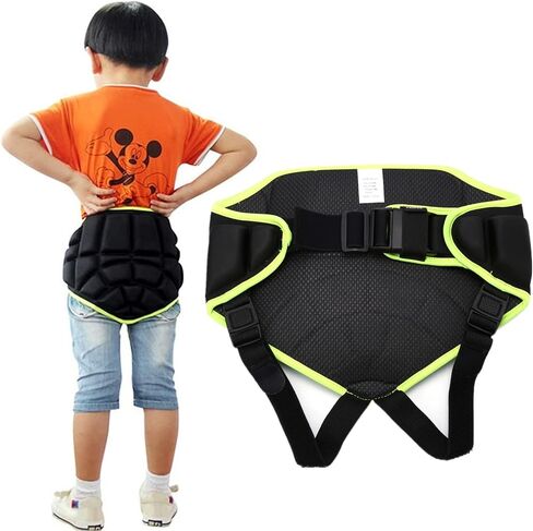 Protective Butt Pad, Children Extreme Sports Hip Pad Hockey Ski Snow Boarding Skate Hip Protection Mat Padded Impact Shorts (Children Under 12 Years Old) in Saudi Arabia