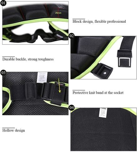 Protective Butt Pad, Children Extreme Sports Hip Pad Hockey Ski Snow Boarding Skate Hip Protection Mat Padded Impact Shorts (Children Under 12 Years Old) in Saudi Arabia