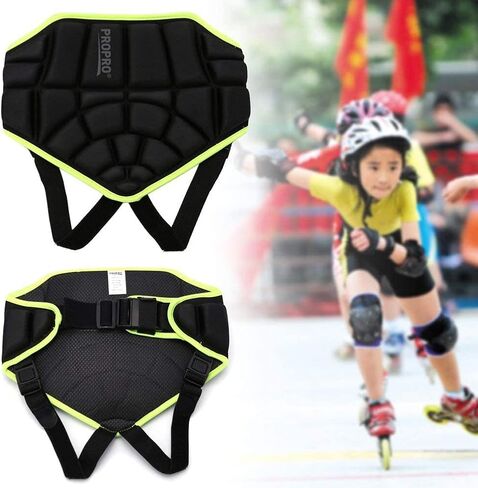 Protective Butt Pad, Children Extreme Sports Hip Pad Hockey Ski Snow Boarding Skate Hip Protection Mat Padded Impact Shorts (Children Under 12 Years Old) in Saudi Arabia