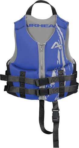Airhead Children's Swoosh Kwik-Dry Neolite Life Jacket, US Coast Goard Approved Type III Life Jacket, Fits Children 30-50lbs in Saudi Arabia
