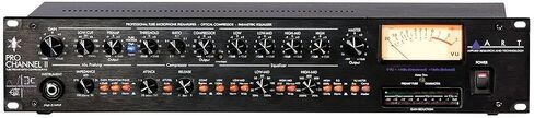 ميكروفون ART Pro Channel II Preamp/Compressor/EQ Professional Tube يعتمد على قياس VU القابل للتحديد in Saudi Arabia