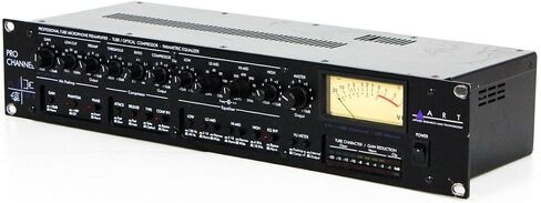 ميكروفون ART Pro Channel II Preamp/Compressor/EQ Professional Tube يعتمد على قياس VU القابل للتحديد in Saudi Arabia
