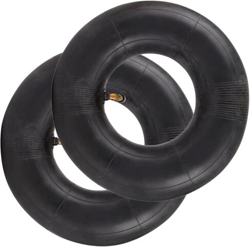 2 حزمة 2.80/2.50-4 أنبوب داخلي مع TR87 استبدال جذع الصمام المنحني للشاحنات اليدوية، عربة المرافق، جزازات العشب، عربات اليد، الدمى، الدراجات البخارية 2.80-4 2.50-4 الإطارات الداخلية in Kuwait