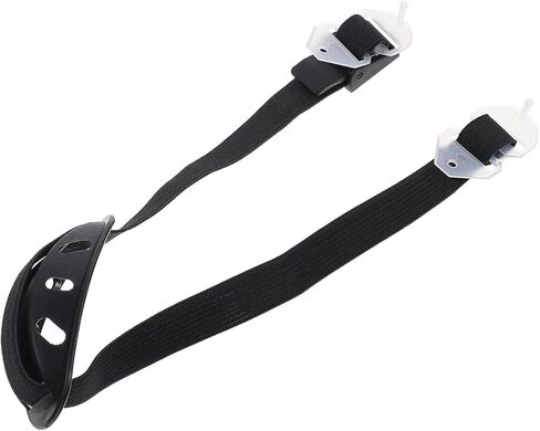 1pcs Universal Hard Hat Chin Strap with Black Elastic Strap and Chin Cup,Adjustable Helmet Chin Strap for General Headwear Protection,Black in Kuwait