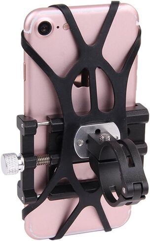 Replacement Rubber/Silicone Bands for Universal Bike,Bicycle,Motorcycle,Handlebar,Roll Bar Mount,Scooter,Phone Mount Holder,4 PCS Bands (BBLACK) in Saudi Arabia