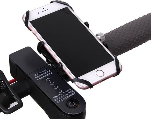 أربطة مطاطية/سيليكون بديلة للدراجة العالمية، والدراجات، والدراجات النارية، والمقود، وحامل قضيب اللف، والسكوتر، وحامل تثبيت الهاتف، و4 قطع من الأربطة (أسود) in Kuwait