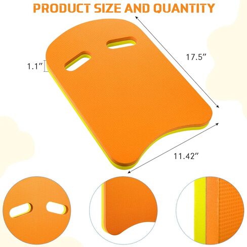 Kickboard Swimming Training Kick Board U Design Summer Aid Float Equipment Eva Foam with Integrated Hole Handle for Kids Teens Adults Water Pool Accessories in Kuwait