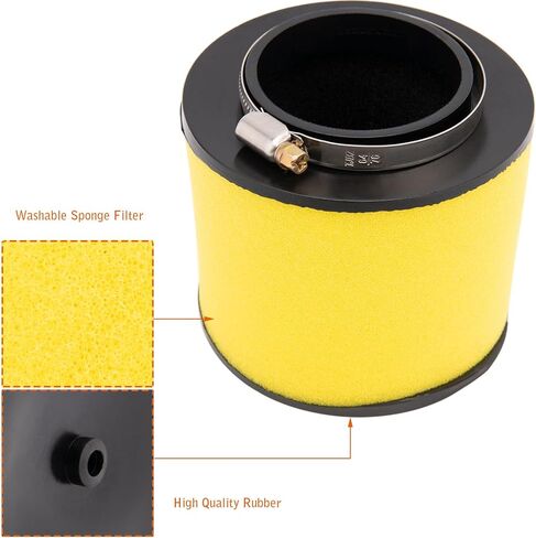 استبدال فلتر الهواء TRX350 17254-HN5-670 مناسب لسيارة Honda Rancher TRX350FE TRX350FM TRX350TE TRX350TM 2000 2001 2002 2003 2004 2005 2006 (مع شمعة إشعال فلتر الزيت) in Kuwait