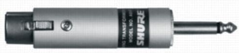 محول شور A95UF؛ موصل Low Z، أنثى XLR إلى High Z MC1M مع مقبس/قابس هاتف مقاس 1/4 بوصة in Saudi Arabia