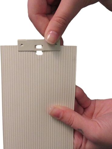 مشابك إصلاح الستائر الرأسية مع حافظة ريشة منحنية لستائر النوافذ، وإصلاح علامات التبويب المكسورة وشرائح استبدال ستائر النوافذ (العاج، 10 عبوات) in Kuwait