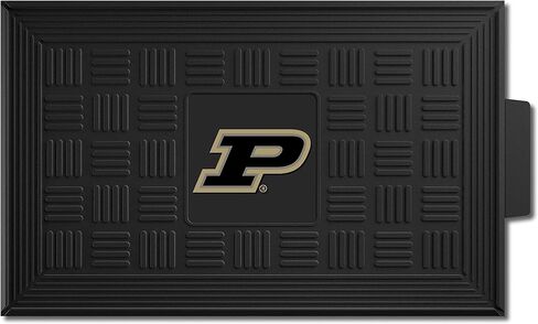 FANMATS 11786 سجادة باب خارجية من الفينيل شديدة التحمل من Purdue Boilermakers - 19.5 بوصة. × 31 بوصة. in Kuwait