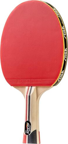 مجداف STIGA Blaze Ping Pong - شفرة خفيفة إضافية مكونة من 5 طبقات - إسفنجة معتمدة للبطولة مقاس 2 مم - مقبض متوهج لتحسين التحكم - مضرب تنس طاولة متوسط in Saudi Arabia