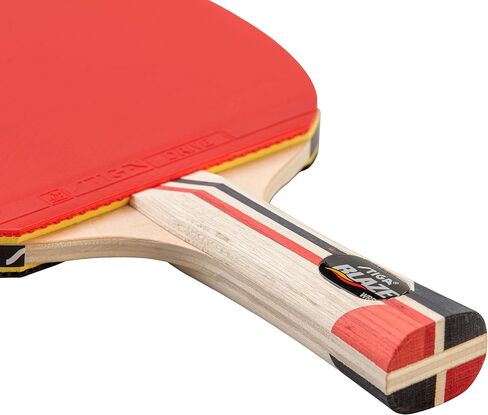 مجداف STIGA Blaze Ping Pong - شفرة خفيفة إضافية مكونة من 5 طبقات - إسفنجة معتمدة للبطولة مقاس 2 مم - مقبض متوهج لتحسين التحكم - مضرب تنس طاولة متوسط in Saudi Arabia