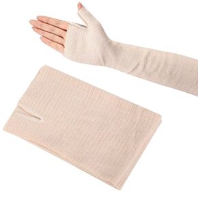 Tubular Stockinette, 4PCS Hand Socks for Splint Elastic Arm Cast Cover Gauze Sleeve Wrist Thumb Spica Stockinette Soft Tubular Bandage for Wrist Arm Leg Under Cast Wrap Skin Protection