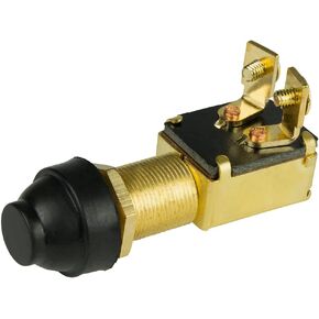 BEP 2 Position SPST Off/(On) Push Button Switches