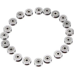 Wheel Zipline Trolley Replacement Stainless Steel V Bearing V Bearing Pulley Bearing Pulley Wheel V Pulley Bearing Zipline Trolley