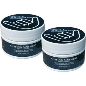 Salty Britches® Chafing Ointment | Protective Barrier Against Chafing and Irritation | Provides Soothing Relief for Skin Irritation (0.5oz Jar Pack of 2)