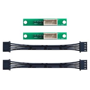 3D Printer Accessories Clone Adventurer 5M/ 5M Pro Replacement Parts 2PCS Extruder Hotend Adapter Board and Cable: Compatible with Original, Plug and Play
