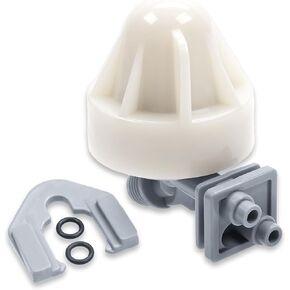 Water Softener nozzle and venturi assembly 7187065 Compatible with Kenmore GE Whirlpool North Star Ecowater Ecopure Morton Water Softener Parts Replace# 7253808 7165704 7214969 WS15X10027