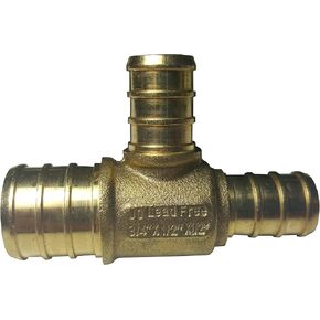 10 Pieces XFITTING 3/4" x 1/2" x 1/2" Pex Tee
