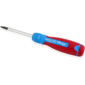 Channellock 131CB 13-in-1 Ratcheting Screwdriver | Multi-Bit Storage | 1/4-Inch Nut Driver | Quick-Load Handle with Cushion Grip | 28-Tooth Ratchet Mechanism Provides up to 225 lbs. of Torque , Red