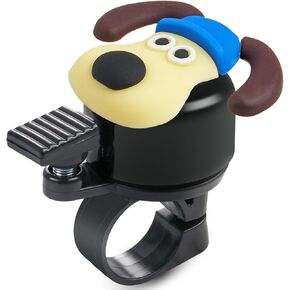Kid's Bike Bell - Crisp Sound Bicycle Bell for Boys and Girls, Easy to Install Toddler Bike Horn with Work Dog Design