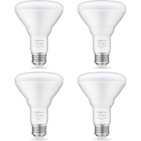 SHINESTAR 4-Pack LED BR30 LED Light Bulbs, 65W Equivalent, Recessed Light Replacement Bulb, 5000K Daylight White, Dimmable, 650LM, E26 Base