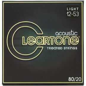 Cleartone 80/20 Bronze Acoustic Strings Light 12-53