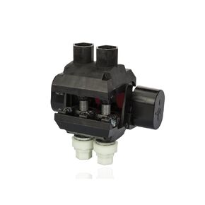 NSI IPCS5035 IPCS Series Easy-Tap Insulation Piercing Connector, 500-4/0 AWG Main and 350-1/0 AWG tag Conductor Range, 3" Width, 4.5" Height, 3.9" Length