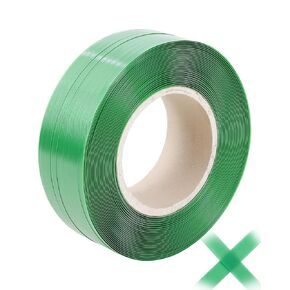 5/8'' PET Strapping Banding Rolls,3800 FT Heavy Duty Packaging,Polyester Steel(PET) Strapping Roll, 1500 LBS Break Strength PET Strapping, Industrial Grade Corrosion Resistance and Waterproof