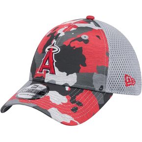 New Era Youth Los Angeles Angels 39THIRTY Active Stretch Fit Cap, Hat Red