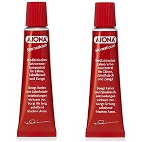 Ajona Stomatikum Toothpaste 25Ml (Pack of 2)