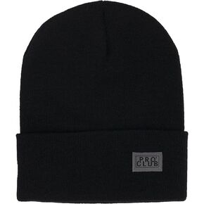 Pro Club Men's (Cuffed) Beanie, One Size, Black
