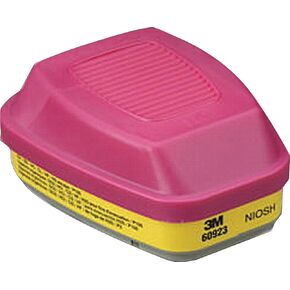3M 60923 Organic Vapor/Acid Gas Cartridge/Filter 60923, PK/YW