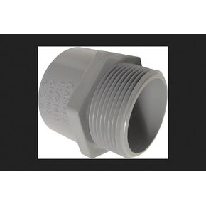 Cantex PVC Male Terminal Adapter Threaded 1/2" Ul Schedule 40