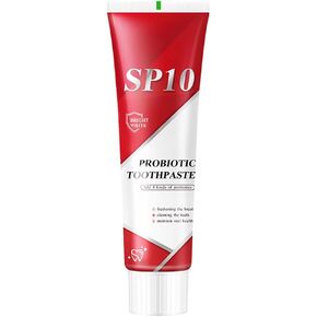Sp10 Probiotic Toothpaste, Sp10 Probiotic Toothpaste Whitening, Sp10 Toothpaste, Sp10 Pasta De Dientes, Pasta Dental Sp10, Probiotic Whitening Toothpaste
