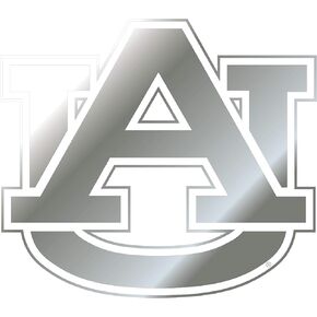 Craftique Auburn Tigers Decal (SIL AU DECAL (3",4",6",12",18"), 12 in)