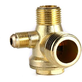 Check Valve,Air Compressor Three-Way Unidirectional Check Valve, for Tube Connecting, Air, 9.5-10mm 16-16.5Mm 20-20.5mm