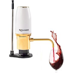 Electric Wine Aerator Dispenser Electric Smart Decanter with USB Rechargeable,Electric Wine Decanter and Wine Dispenser Pourer,Wine Gift for Mom Wife