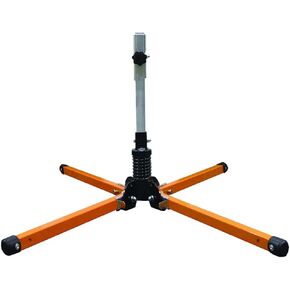 Plasticade Watchdog Steel Compact Single Spring Stand for 36" & 48" Roll-Up Signs, Automotive Grade Steel Spring, Universal Sign Clamp, Extendable and Lockable Legs with Non-Skid Rubber Feet