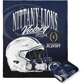 Northwest NCAA Penn State Nittany Lions 2024 Playoffs Silk Touch Throw Blanket, 50" x 60", Victory