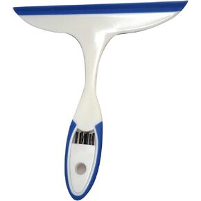 CleaningSolutions Shower Cleaner Squeegee With Built in Grout Brush for Window, Shower, and Car Cleaning, 1-Pack