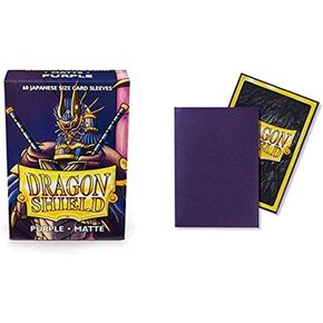 Dragon Shield Matte Mini Japanese Purple 60 ct Card Sleeves Individual Pack …