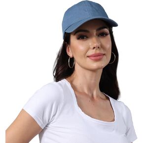 Baseball Cap - 100% Cotton Hats for Men and Women - Unisex Dad Hat with Adjustable Strap