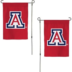 Desert Cactus University of Arizona UA Garden Flag – 19 x 12 inch Arizona Wildcats Banner, For Outdoor Display and Events (Design E)