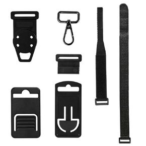 7pcs Multimeter Hanging Strap, Multimeter Magnetic Hanging Strap, Multimeter Magnet Clip Strap Holder Kit Accessories, Multimeter Hanger Kit Compatible with Fluke Meters
