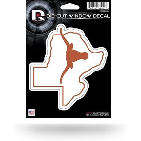 Rico Industries NCAA Texas Longhorns Die Cut Vinyl Decal