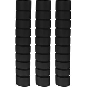 VANZACK 3Pcs Foam Tubing Grips Pull Up Bar Thick Bar Adapter Sponge Slip-Resistant Pull-up Bar Sleeve Pull-up Bar Cover Horizontal Bar Accessories