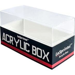 Acrylic Box Only (w/Lid) Contain Top Loaders for Cards 3"x4" inch for Collectible Trading Cards Compatible with Baseball Card MTG Kpop Photocards